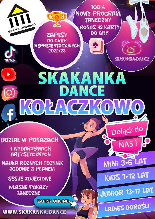 Plakat Skakanka Dance