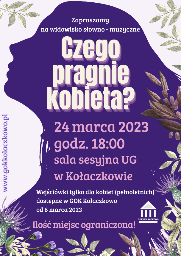 Plakat na Dzień Kobiet 2023