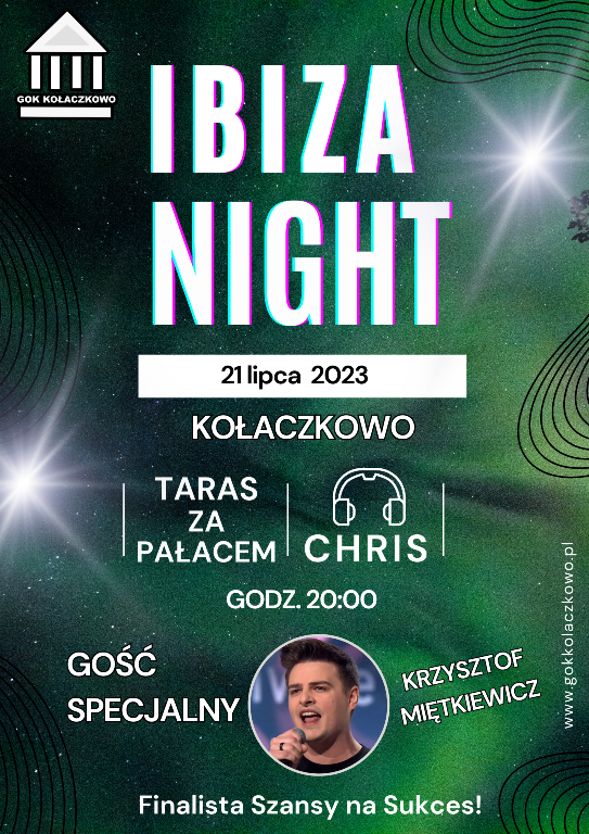 Plakat Ibiza Night 21.07.2023