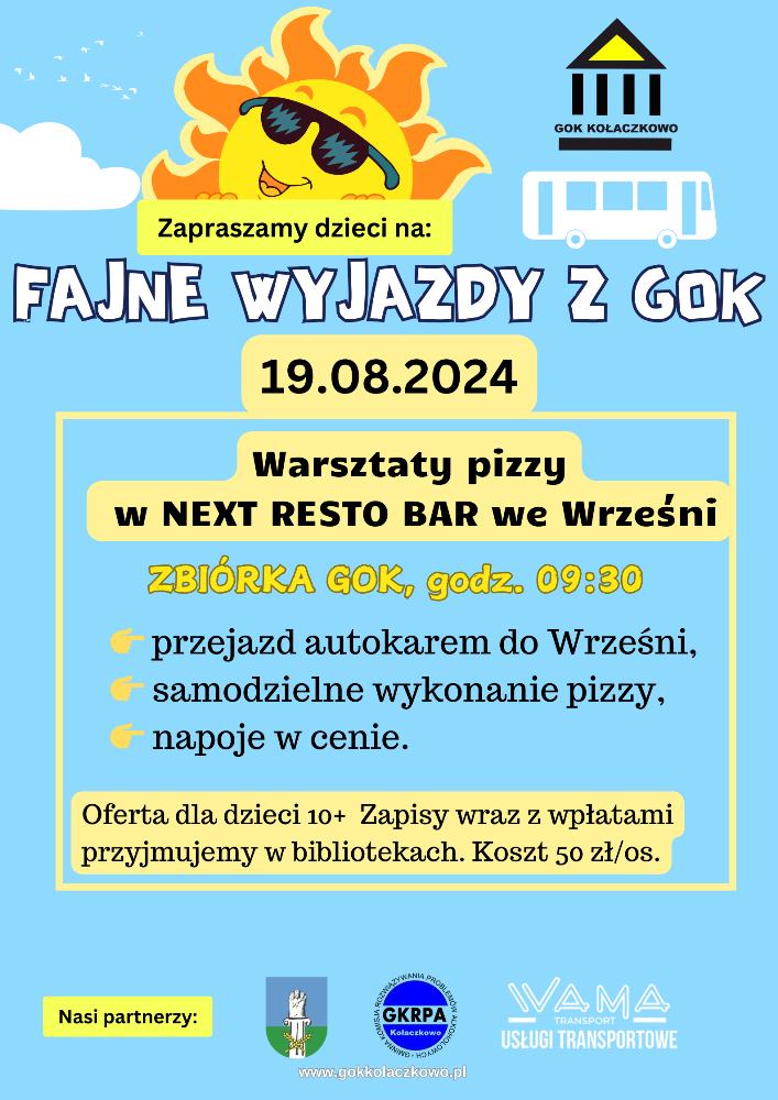 Propozycja wyjazdu na warsztaty pizzy