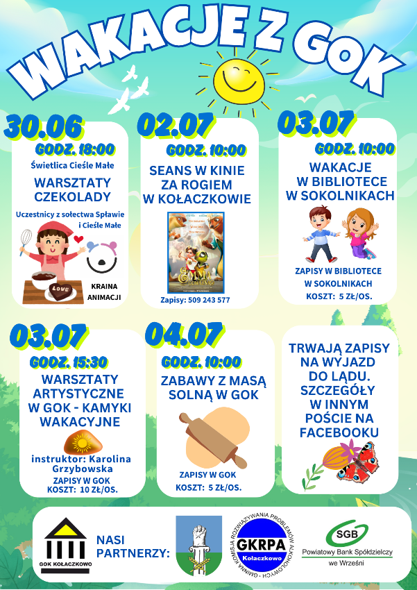 Wakacje 1 tydzień 2025