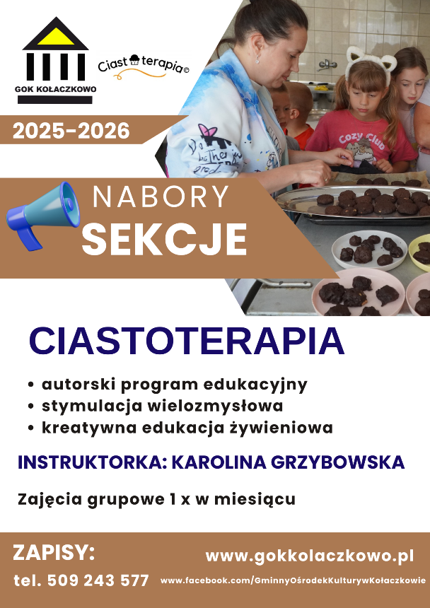 Nabór do ciastoterapii 2025-2026
