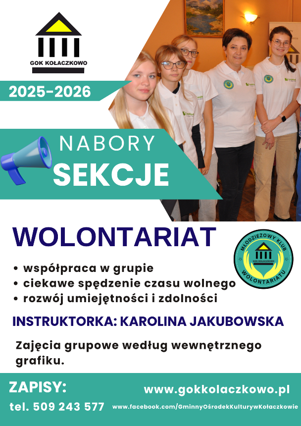 Nabór do wolontariatu 2025-2026