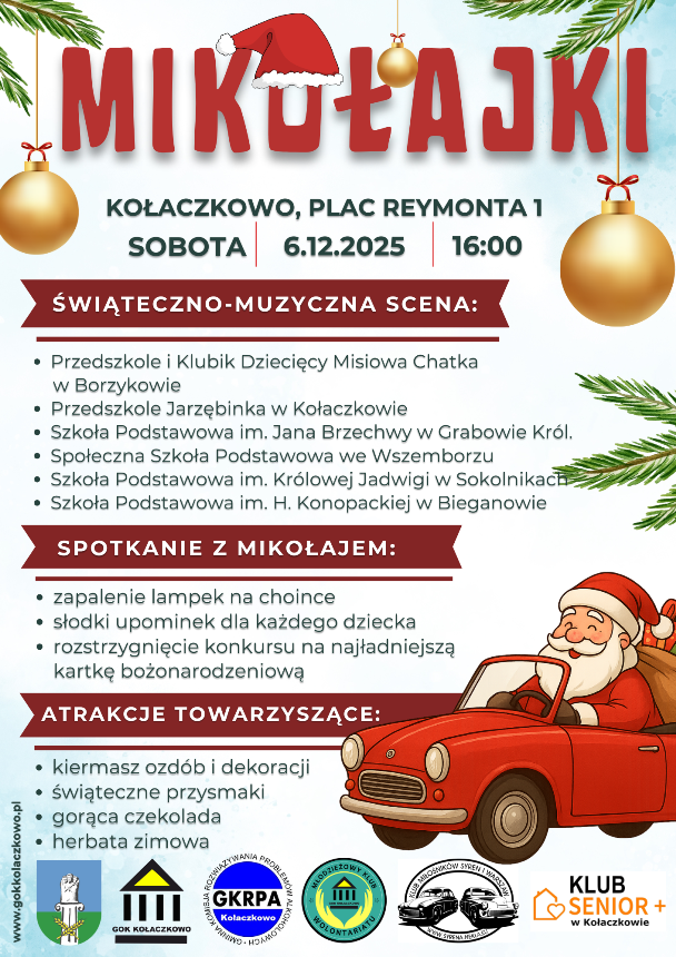 Plakat Mikołajki 2025