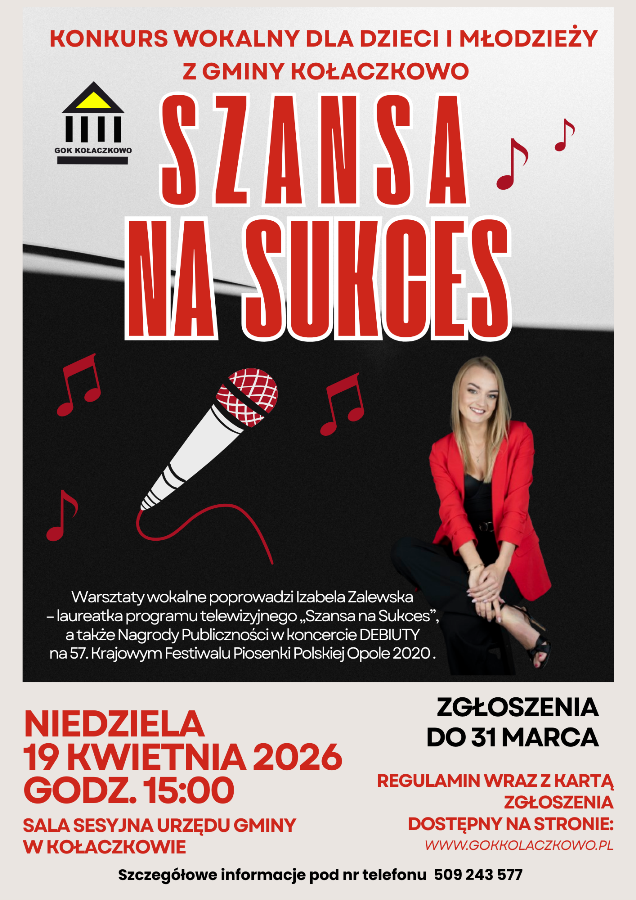 Plakat Szansy na sukces 2026
