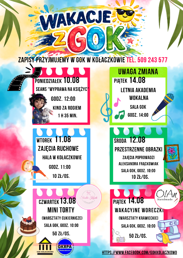 Ostatni tydzień wakacji z GOK