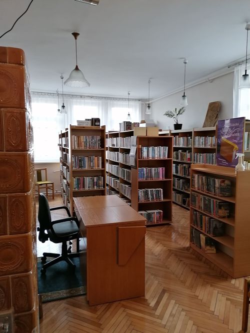 Biblioteka w Borzykowie po remoncie