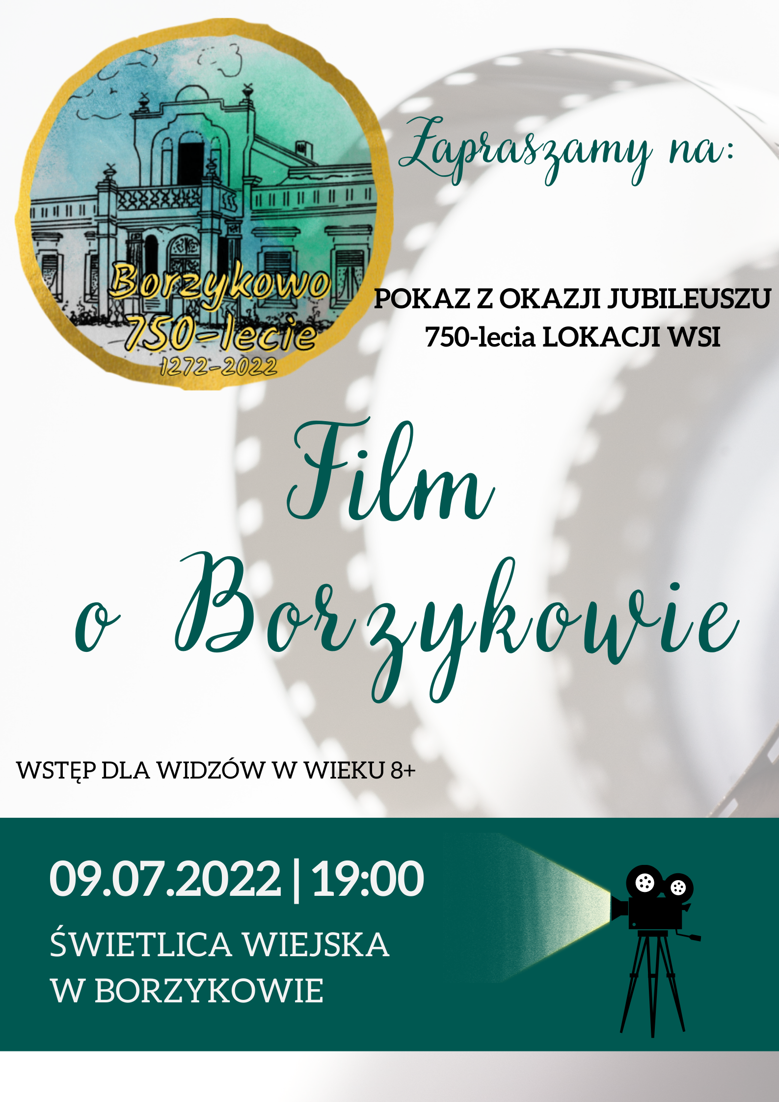 plakat - film o borzykowie